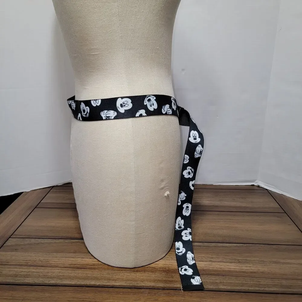 Disney B&W Mickey Mouse Belt 49.5